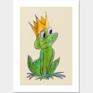 Frog prince Posters and Art